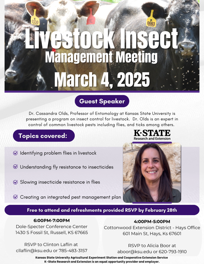 Livestock Insect Management