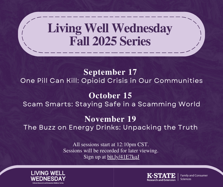 Living well Wednesday prgramming